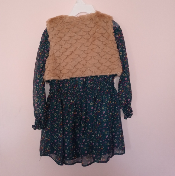 🤩HOST PICK🤩 Little Lass Girls 4T Dress w/ Vest - Picture 2 of 2